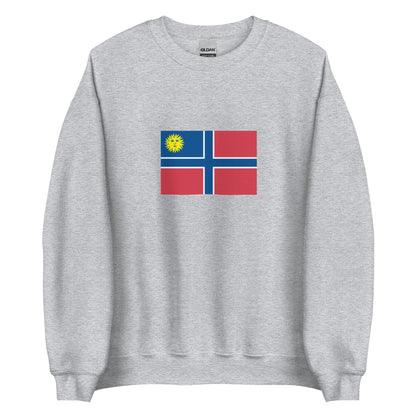 USA - Muscogee (Creek) People | Native American Flag Interactive Sweatshirt