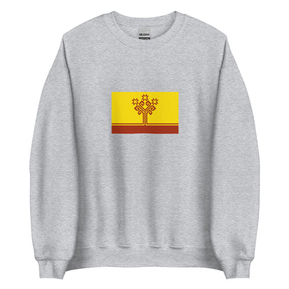 Russia - Chuvash people | Ethnic Russian Flag Interactive Sweatshirt