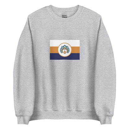 Myanmar (Burma) - Bamar People | Ethnic Myanmar Flag Interactive Sweatshirt