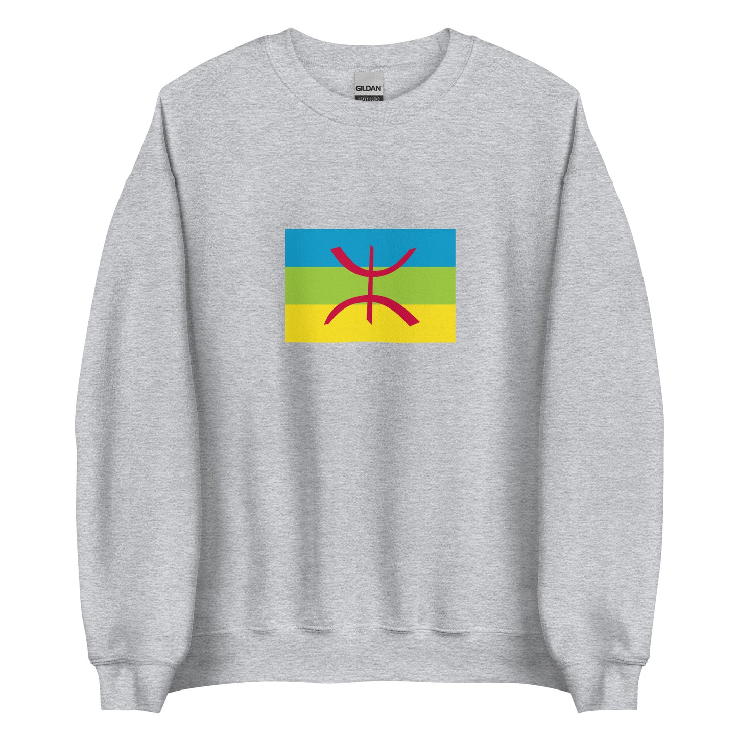 Morocco - Amazigh Berbers | Ethnic Morocco Flag Interactive Sweatshirt