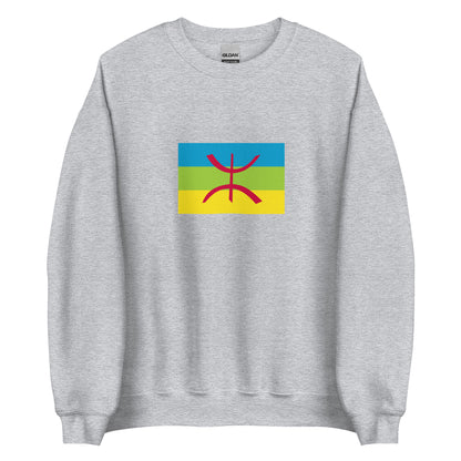 Libya - Berbers | Ethnic Libyan Flag Interactive Sweatshirt