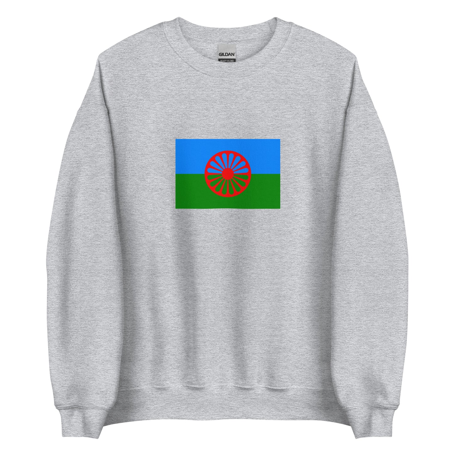 Kosovo - Romani People | Ethnic Kosovo Flag Interactive Sweatshirt