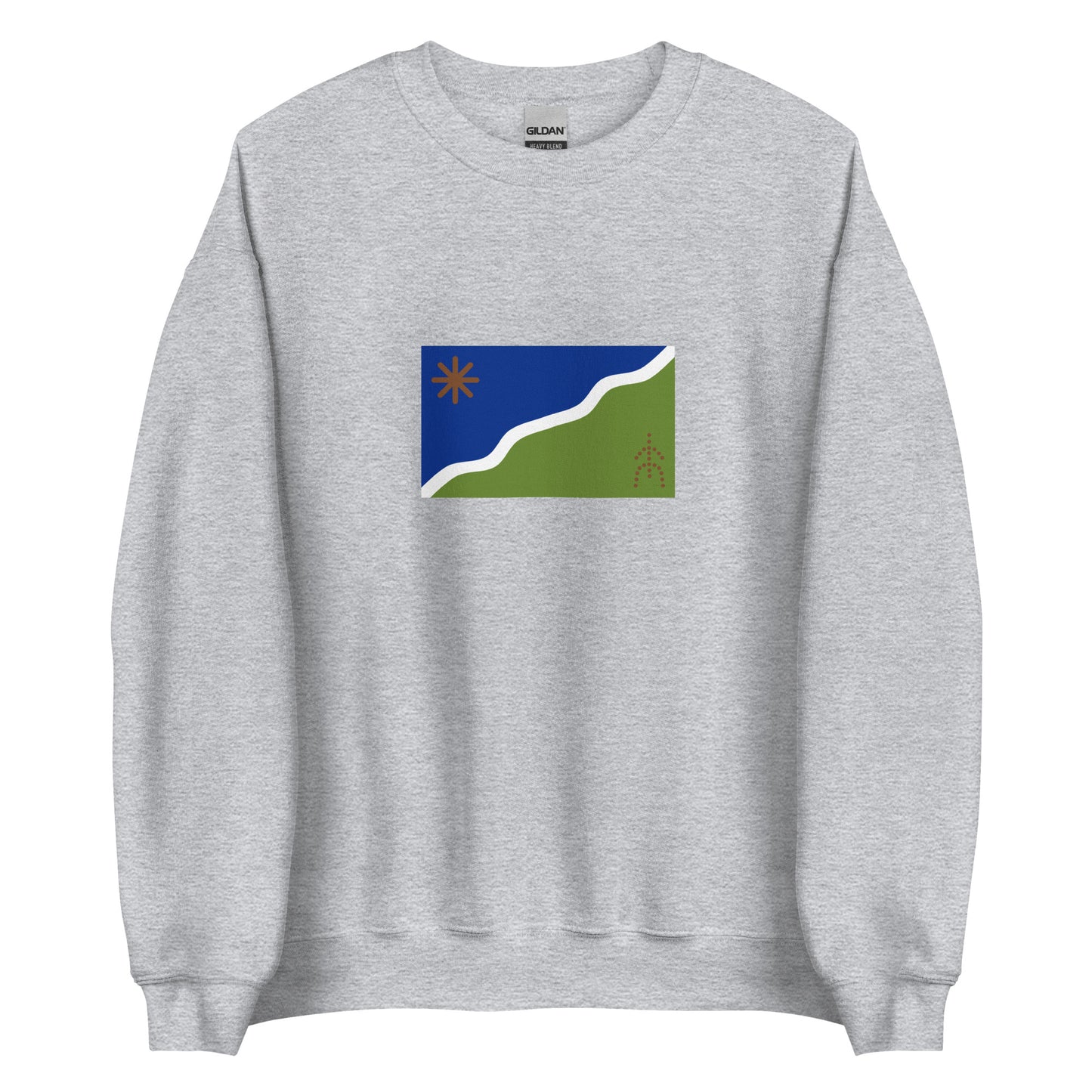 Chile - Kawesqar People | Indigenous Chilean Flag Interactive Sweatshirt