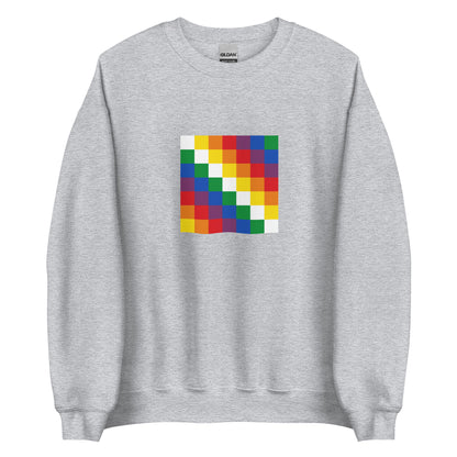 Chile - Aymara People | Indigenous Chilean Flag Interactive Sweatshirt