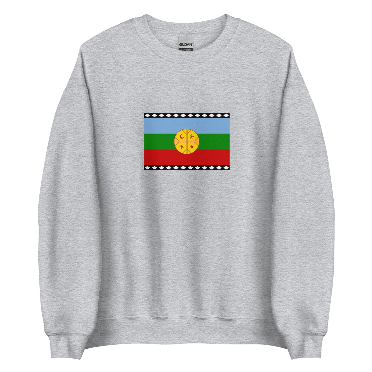 Chile - Mapuche People | Indigenous Chilean Flag Interactive Sweatshirt