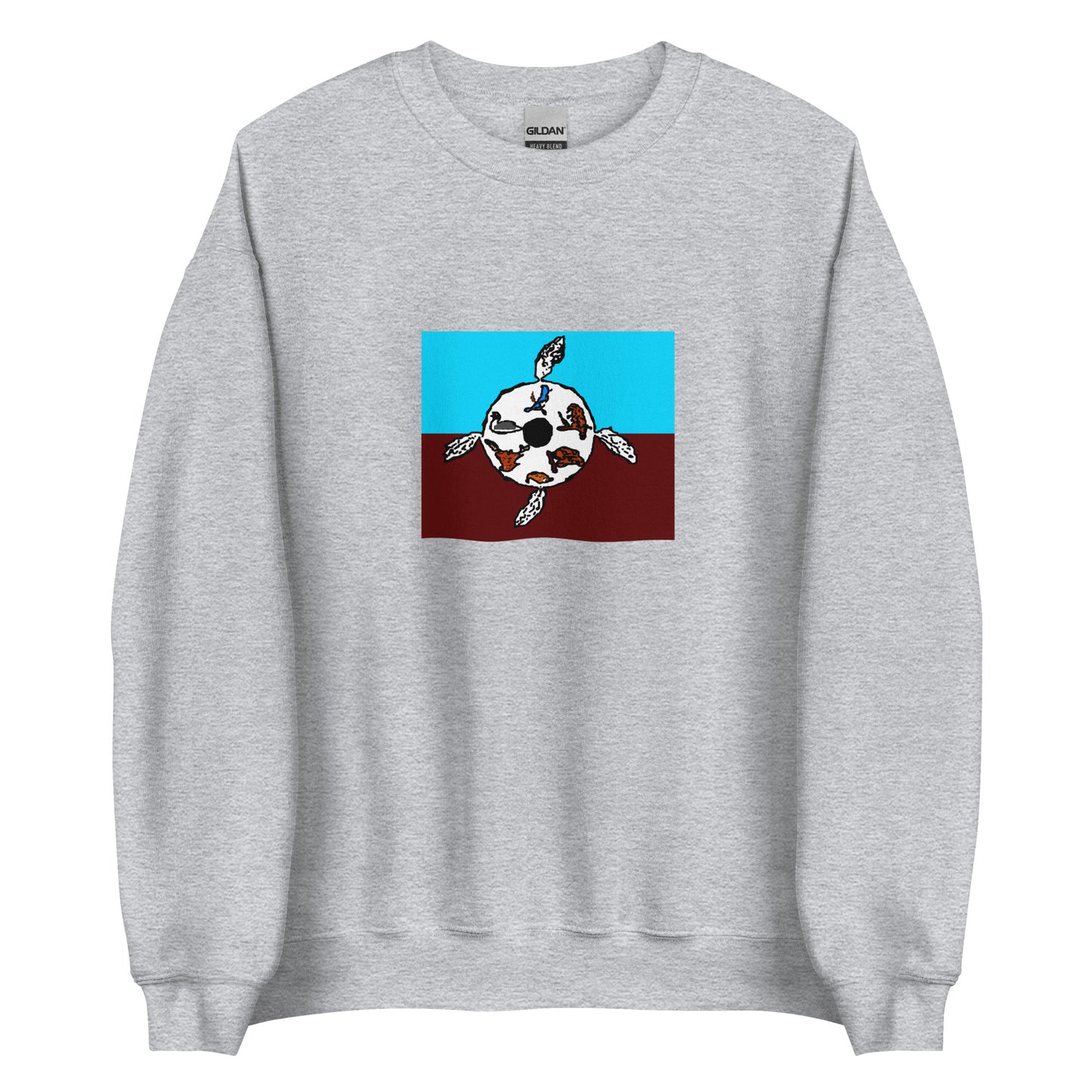 Canada - Ojibwe Indigenous People | Native Canadian Flag Interactive Sweatshirt