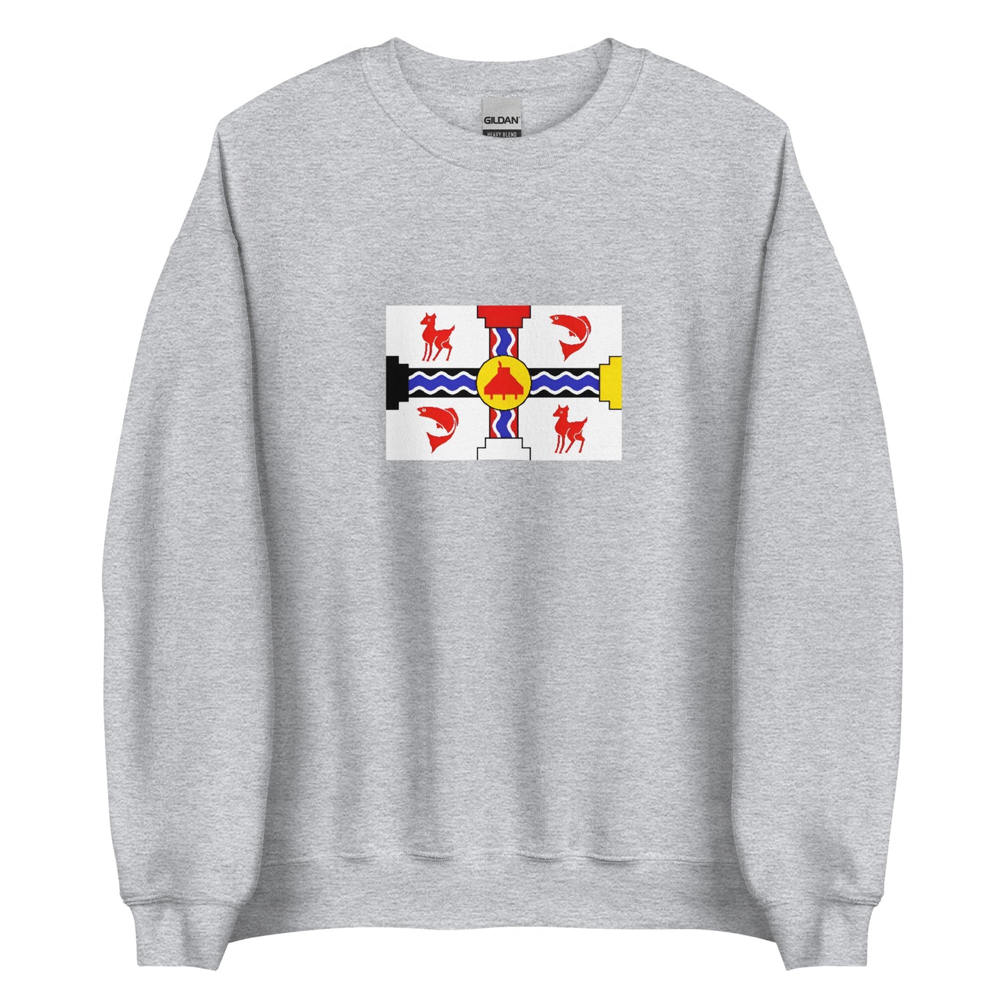 Canada - Shuswap Indigenous People | Native Canadian Flag Interactive Sweatshirt