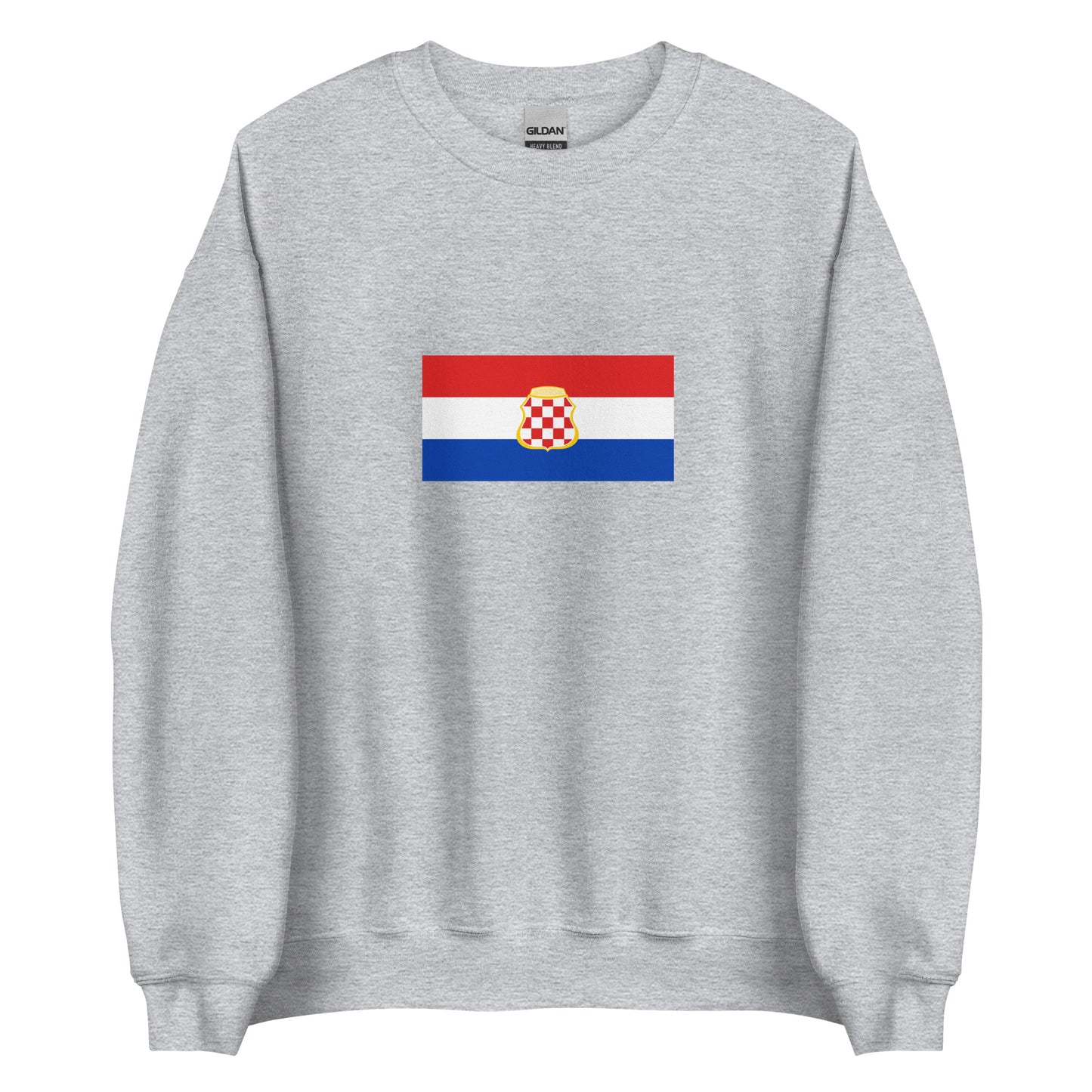 Bosnia Herzegovina - Bosnian Croats | Ethnic Bosnian Flag Interactive Sweatshirt