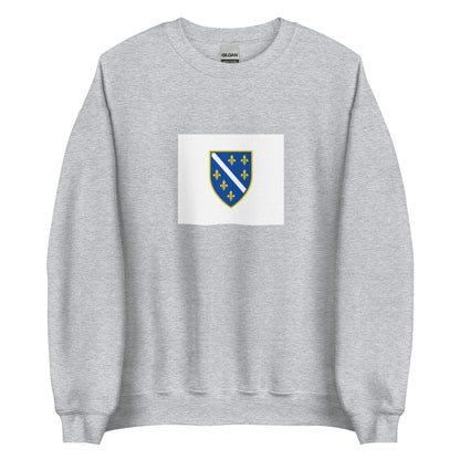 Bosnia Herzegovina - Bosniaks | Ethnic Bosnian Flag Interactive Sweatshirt