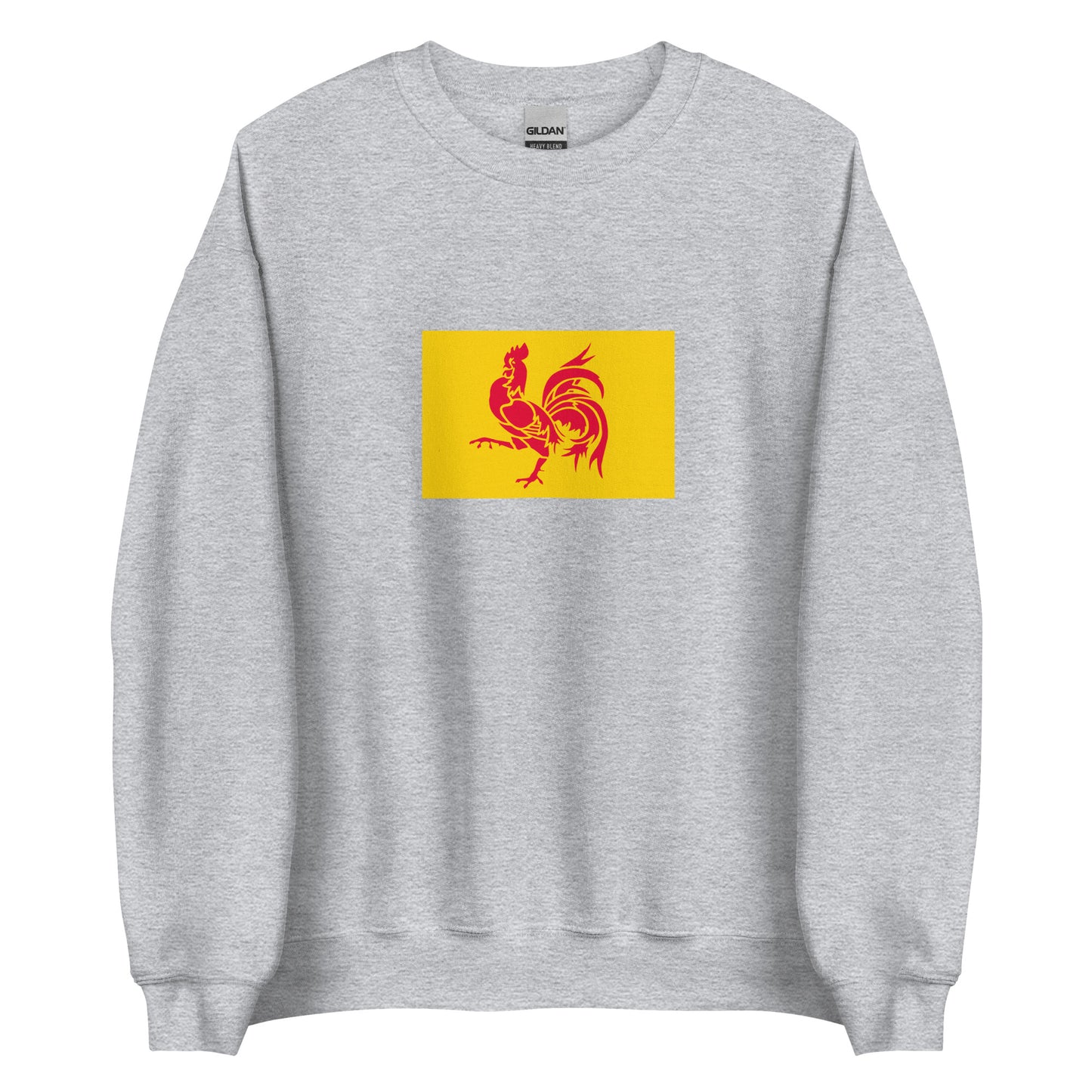 Belgium - Wallonia Walloons (French Community) | Ethnic Belgian Flag Interactive Sweatshirt