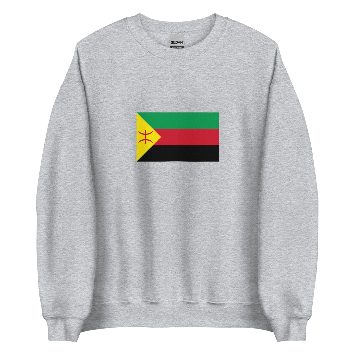 Algeria - Tuareg People | Ethnic Algerian Flag Interactive Sweatshirt