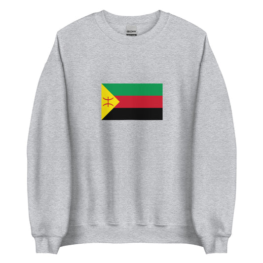 Algeria - Tuareg People | Ethnic Algerian Flag Interactive Sweatshirt