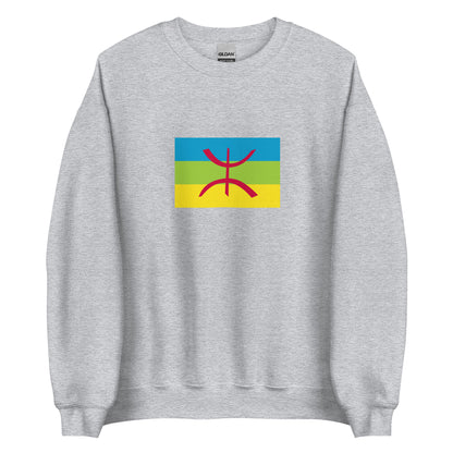 Algeria - Berbers Amazighs | Ethnic Algerian Flag Interactive Sweatshirt