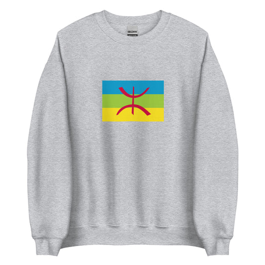 Algeria - Berbers Amazighs | Ethnic Algerian Flag Interactive Sweatshirt