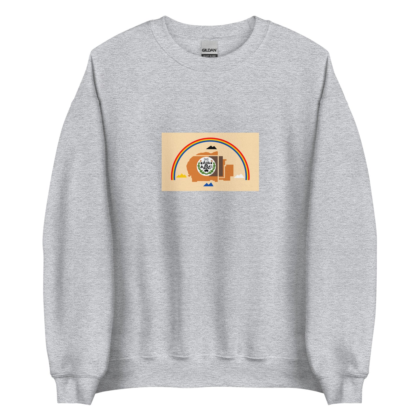 USA - Navajo people | Native American Flag Interactive Sweatshirt