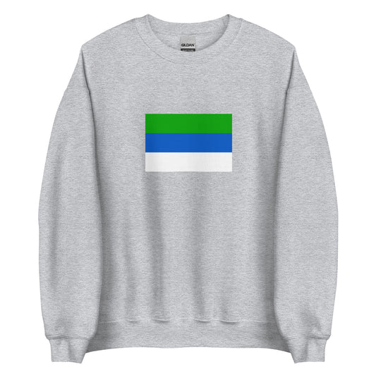 Latvia - Courland Governorate (1795-1918) | Historical Latvian Flag Interactive Sweatshirt