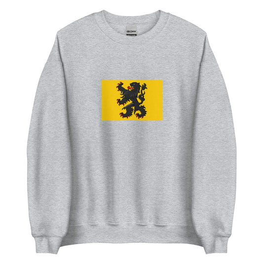 Belgium - County of Flanders (862-1797) | Historical Flag Unisex Sweatshirt