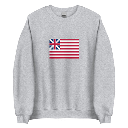 USA - Grand Union (1775-1777) | Historical American Flag Interactive Sweatshirt
