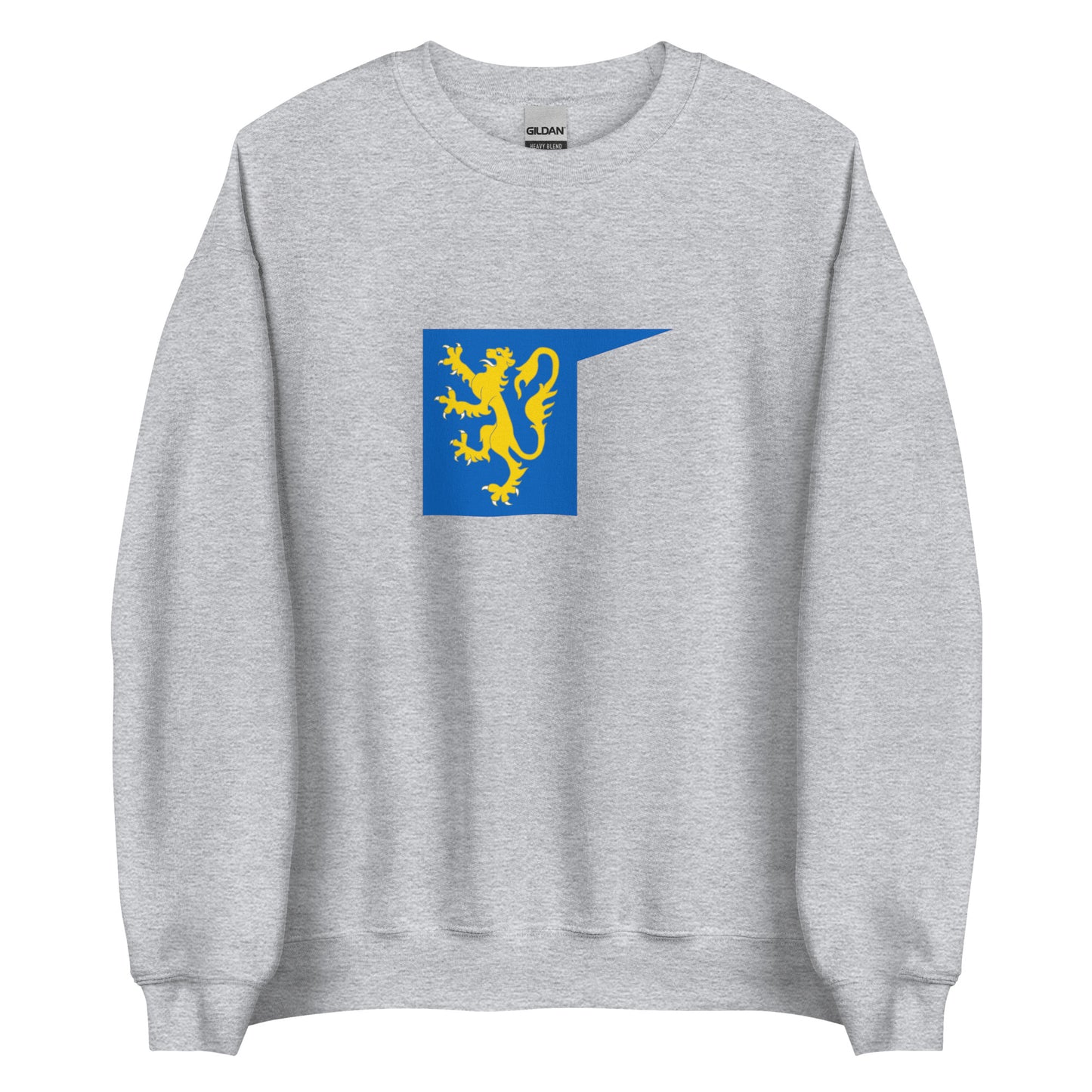 Ukraine - Kingdom of Galicia-Volhynia (1199-1392) | Historical Ukraine Flag Interactive Sweatshirt