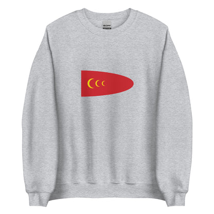 Tunisia - Ottoman Tunisia (1574-1705) | Historical Tunisian Flag Interactive Sweatshirt
