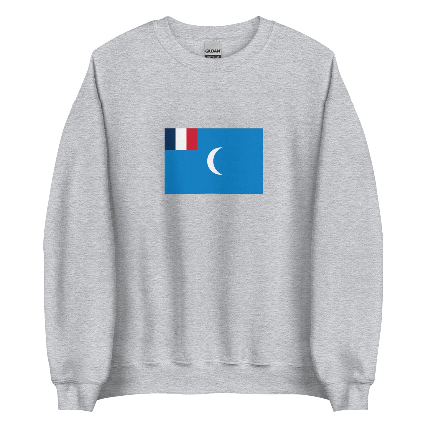 Syria - French Mandate for Syria and Lebanon (1923-1946) | Historical Syrian Flag Interactive Sweatshirt