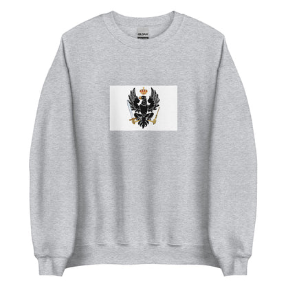 Switzerland - Kingdom of Prussia (1707-1848) | Historical Suisse Flag Interactive Sweatshirt