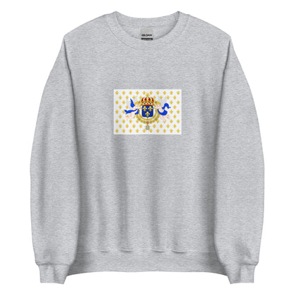 Switzerland - Kingdom of France (1604-1790) | Historical Suisse Flag Interactive Sweatshirt