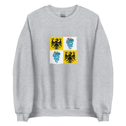 Switzerland - Duchy of Milan under the Holy Roman Empire (1395-1499) | Historical Suisse Flag Interactive Sweatshirt