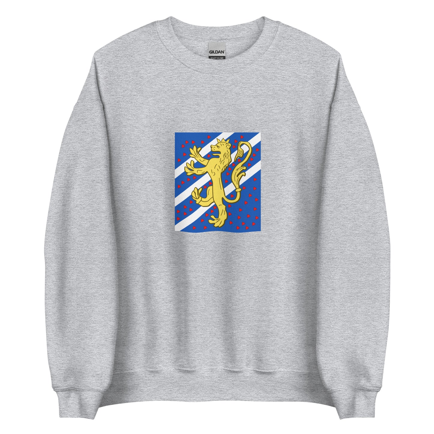 Sweden - Kingdom of Sweden (800-1397) | Historical Swedish Flag Interactive Sweatshirt