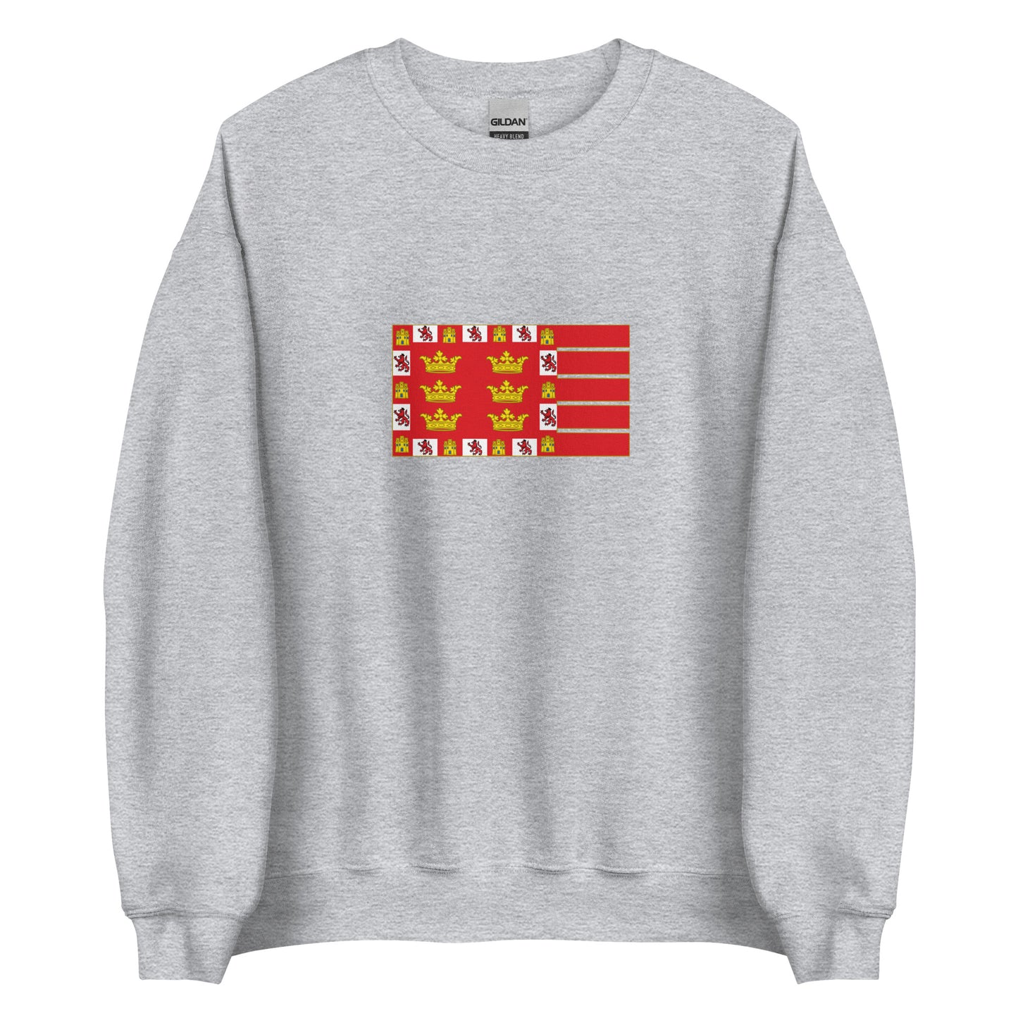 Spain - Kingdom of Murcia (1266-1833) | Historical Spanish Flag Interactive Sweatshirt