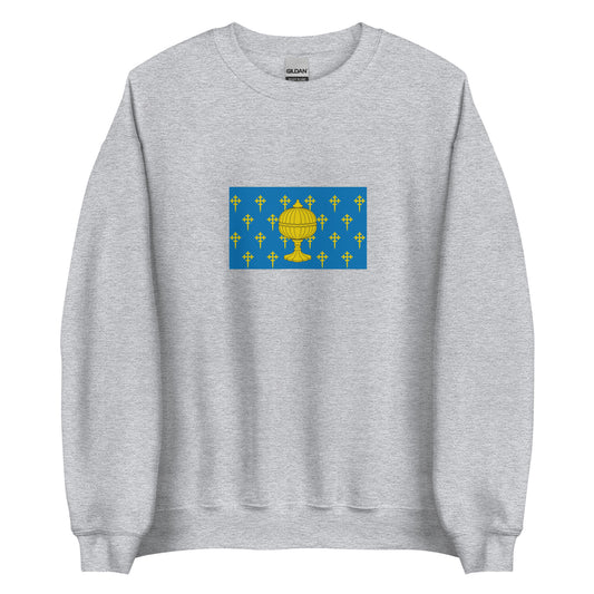 Spain - Suebic Kingdom of Galicia (409-585) | Historical Spanish Flag Interactive Sweatshirt