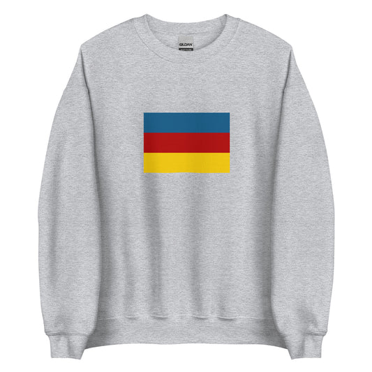 Romania - Principality of Transylvania (1711-1867) | Historical Romanian Flag Interactive Sweatshirt