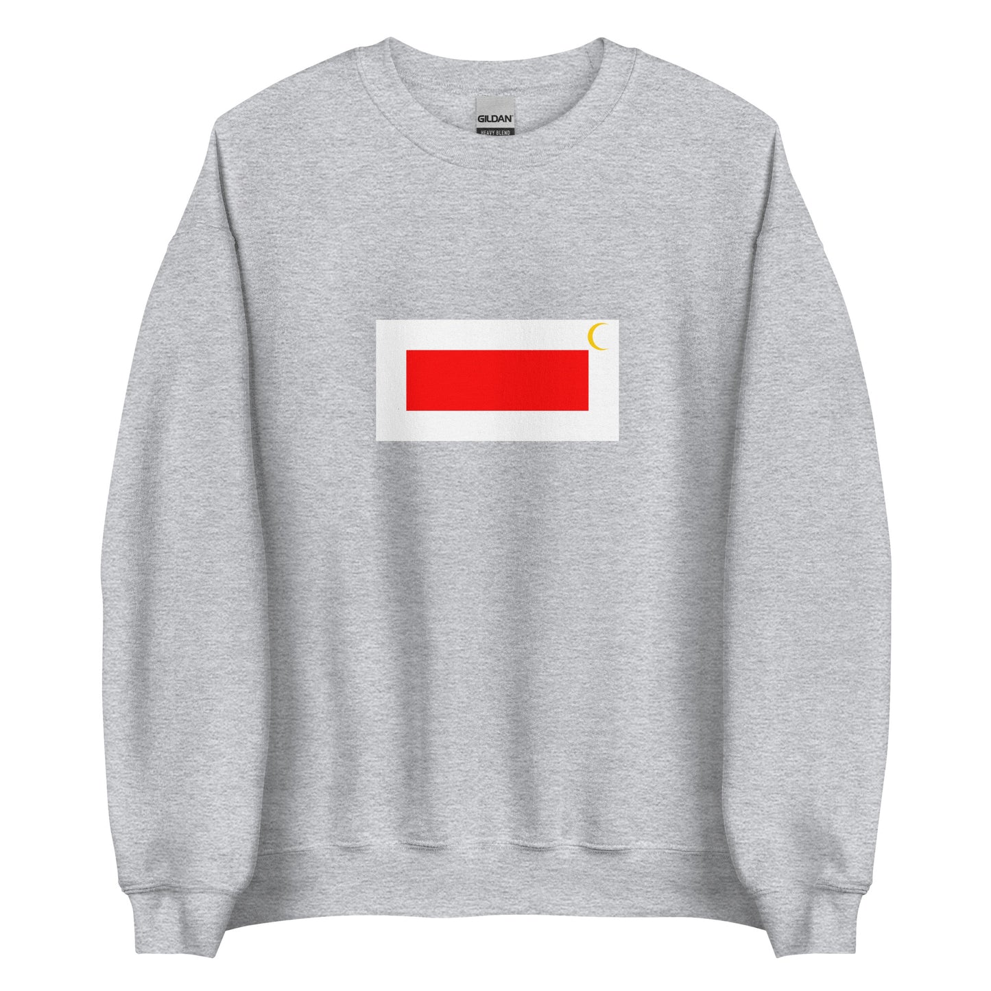 Qatar - Ottoman Qatar (1871-1913) | Historical Qatari Flag Interactive Sweatshirt