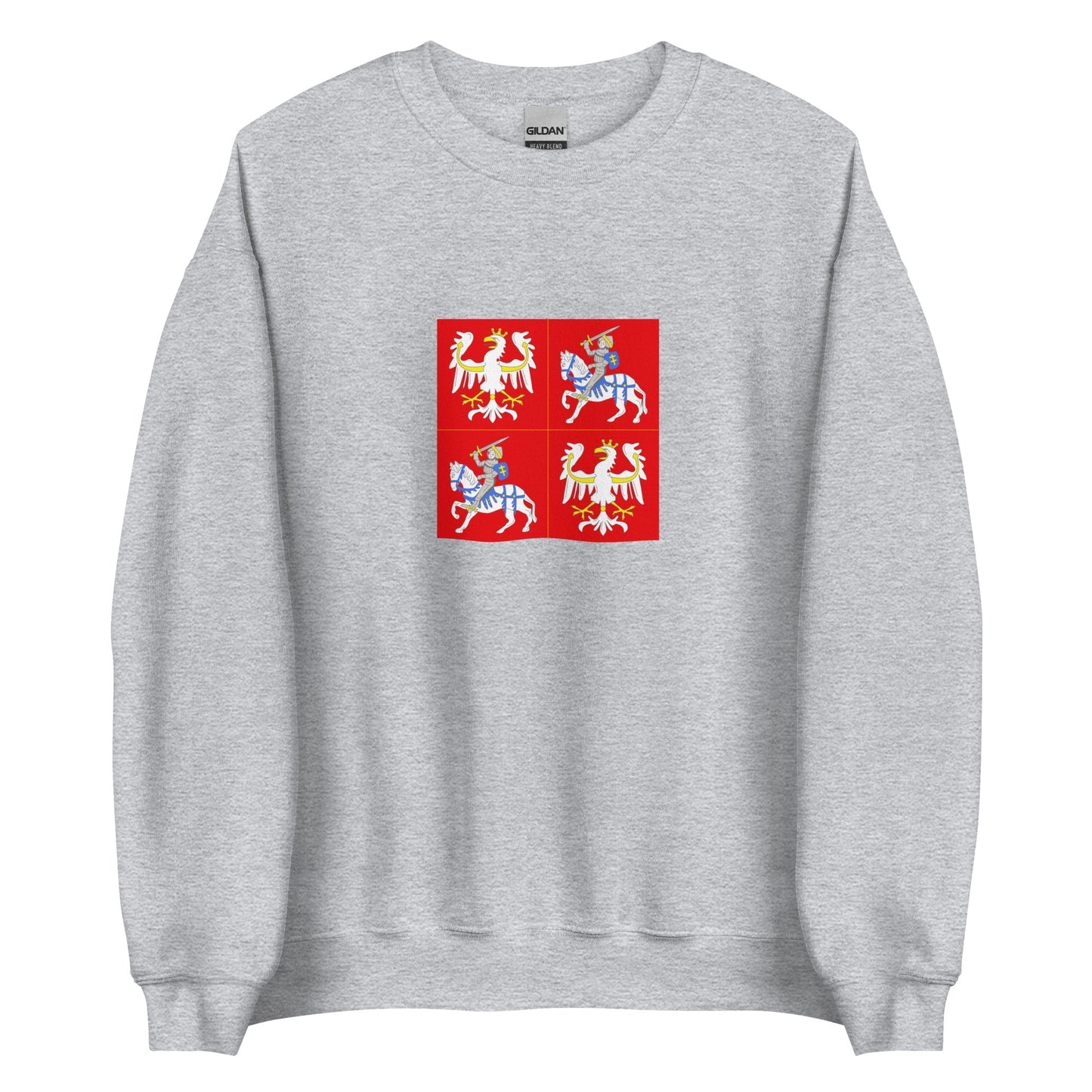 Poland - Jagiellonian Dynasty (1385-1572) | Historical Polish Flag Interactive Sweatshirt