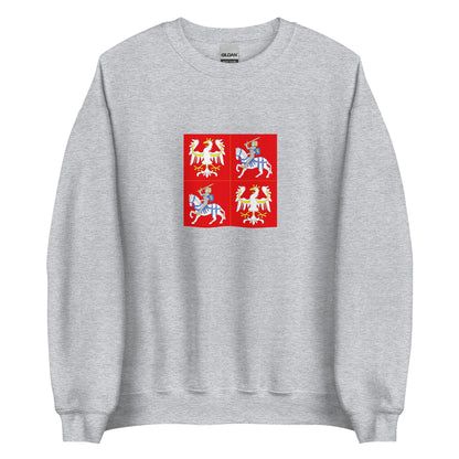Poland - Jagiellonian Dynasty (1385-1572) | Historical Polish Flag Interactive Sweatshirt