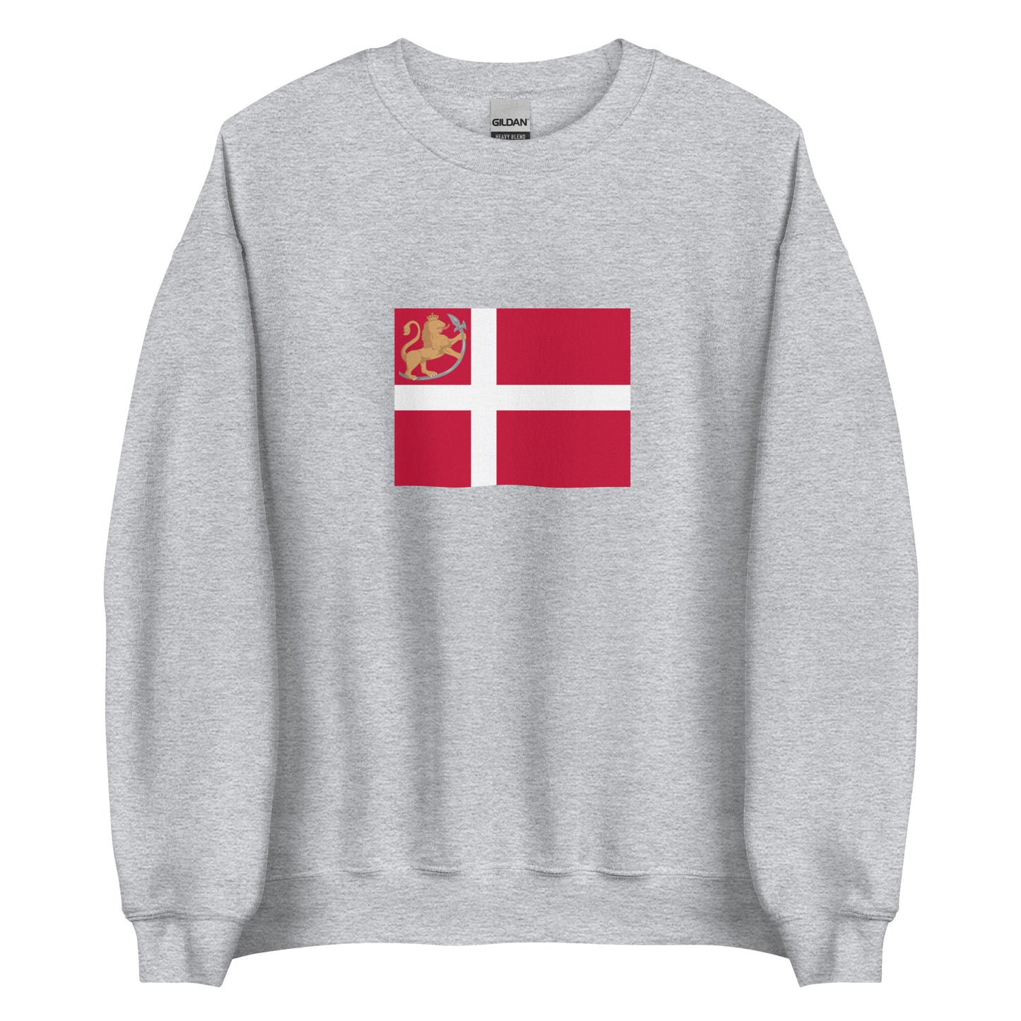 Norway - Kingdom of Norway (1814-1821) | Historical Norwegian Flag Interactive Sweatshirt