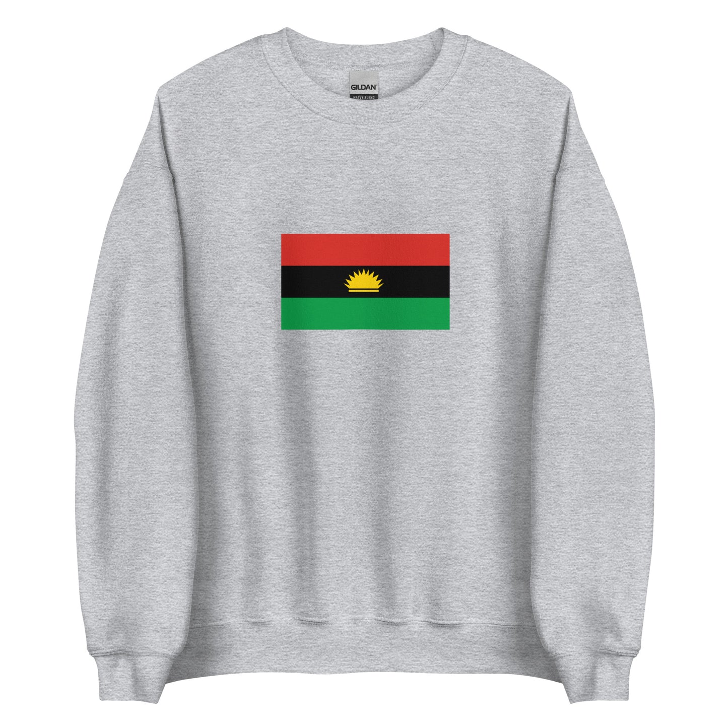 Nigeria - Republic of Biafra (1967-1970) | Historical Nigerian Flag Interactive Sweatshirt