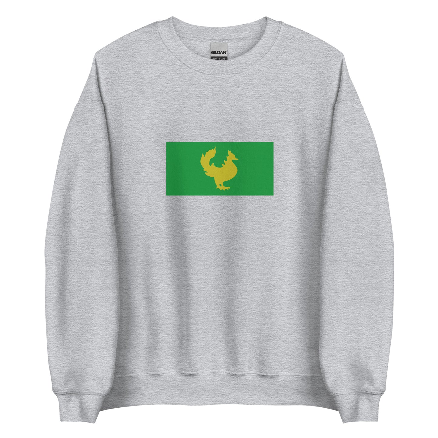 Myanmar (Burma) - Hanthawaddy Kingdom - First Burmese Empire (1287-1553) | Historical Burmese Flag Interactive Sweatshirt