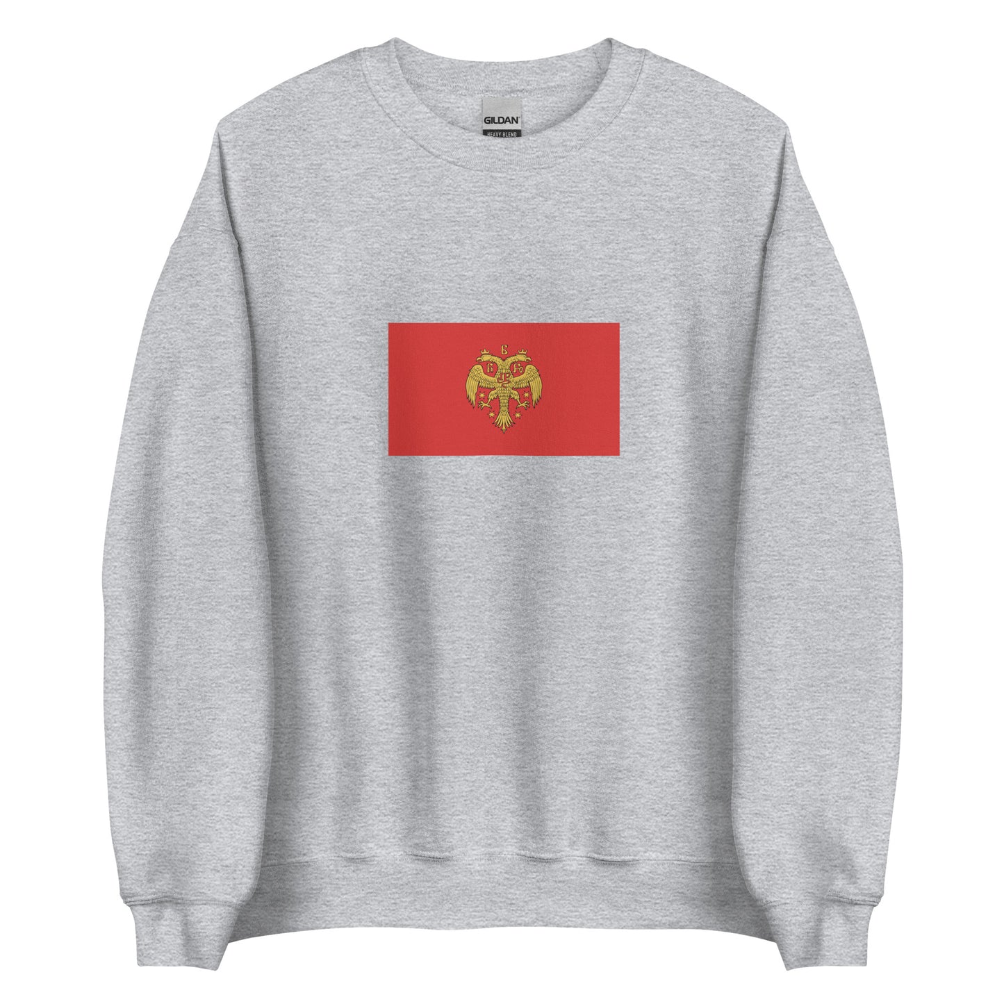 Montenegro - State of Zeta (1346-1496) | Historical Montenegro Flag Interactive Sweatshirt