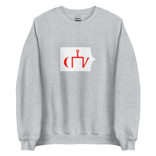 Mongolia - Golden Horde (1242-1502) | Historical Mongolian Flag Interactive Sweatshirt