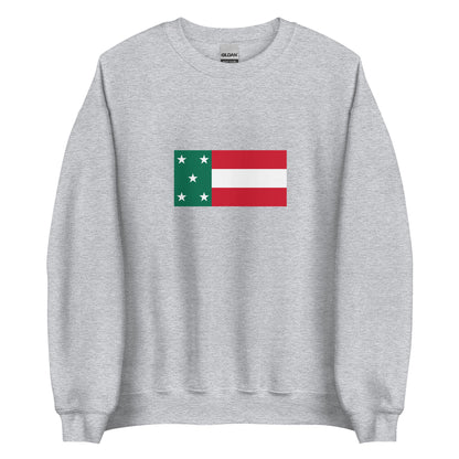 Mexico - Republic of Yucatan (1841-1848) | Historical Mexican Flag Interactive Sweatshirt