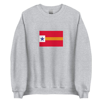 Mexico - Republic of Baja California (1853-1854) | Historical Mexican Flag Interactive Sweatshirt
