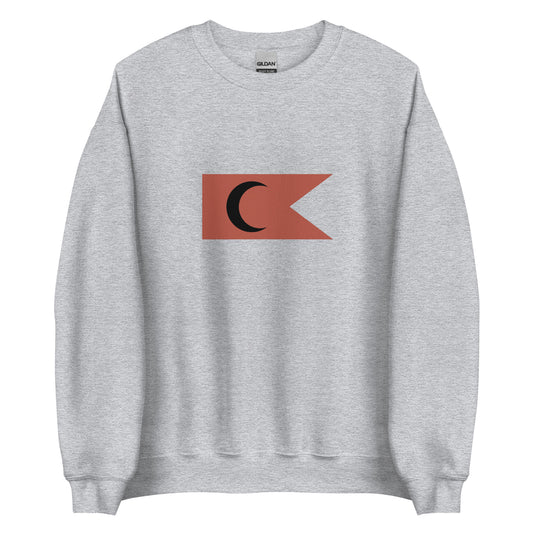 Malaysia - Malacca Sultanate (1400-1511) | Historical Malaysian Flag Interactive Sweatshirt