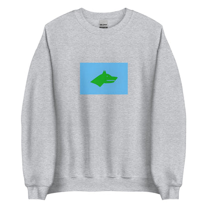 Kyrgyzstan - First Turkic Empire (552-603) | Historical Kyrgyz Flag Interactive Sweatshirt