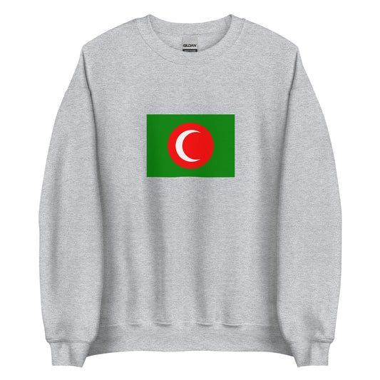 Kurdistan - Kingdom of Kurdistan (1921-1925) | Historical Kurdish Flag Interactive Sweatshirt