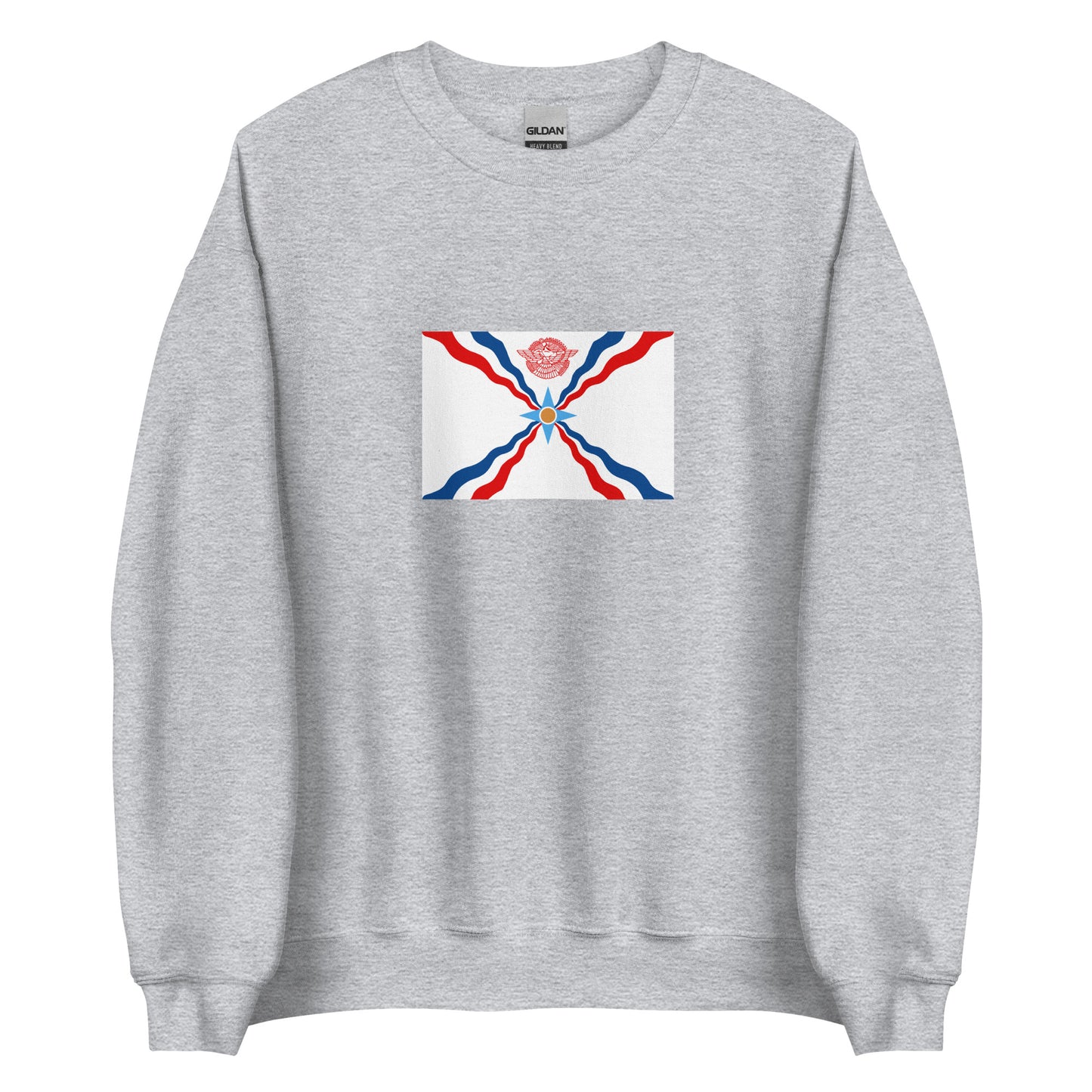 Israel - Neo-Assyrian Empire (911BC-609BC) | Historical Israeli Flag Interactive Sweatshirt