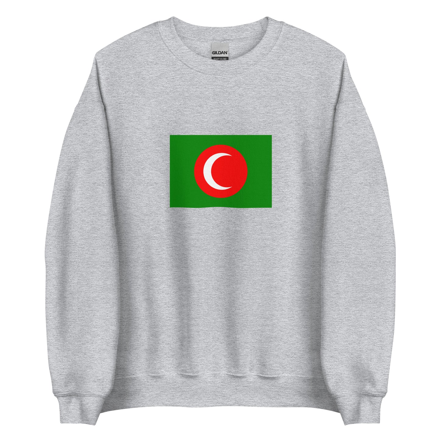 Iraq - Kingdom of Kurdistan (1921-1925) | Historical Iraqi Flag Interactive Sweatshirt