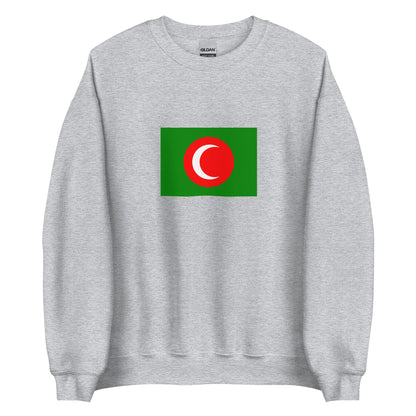 Iraq - Kingdom of Kurdistan (1921-1925) | Historical Iraqi Flag Interactive Sweatshirt