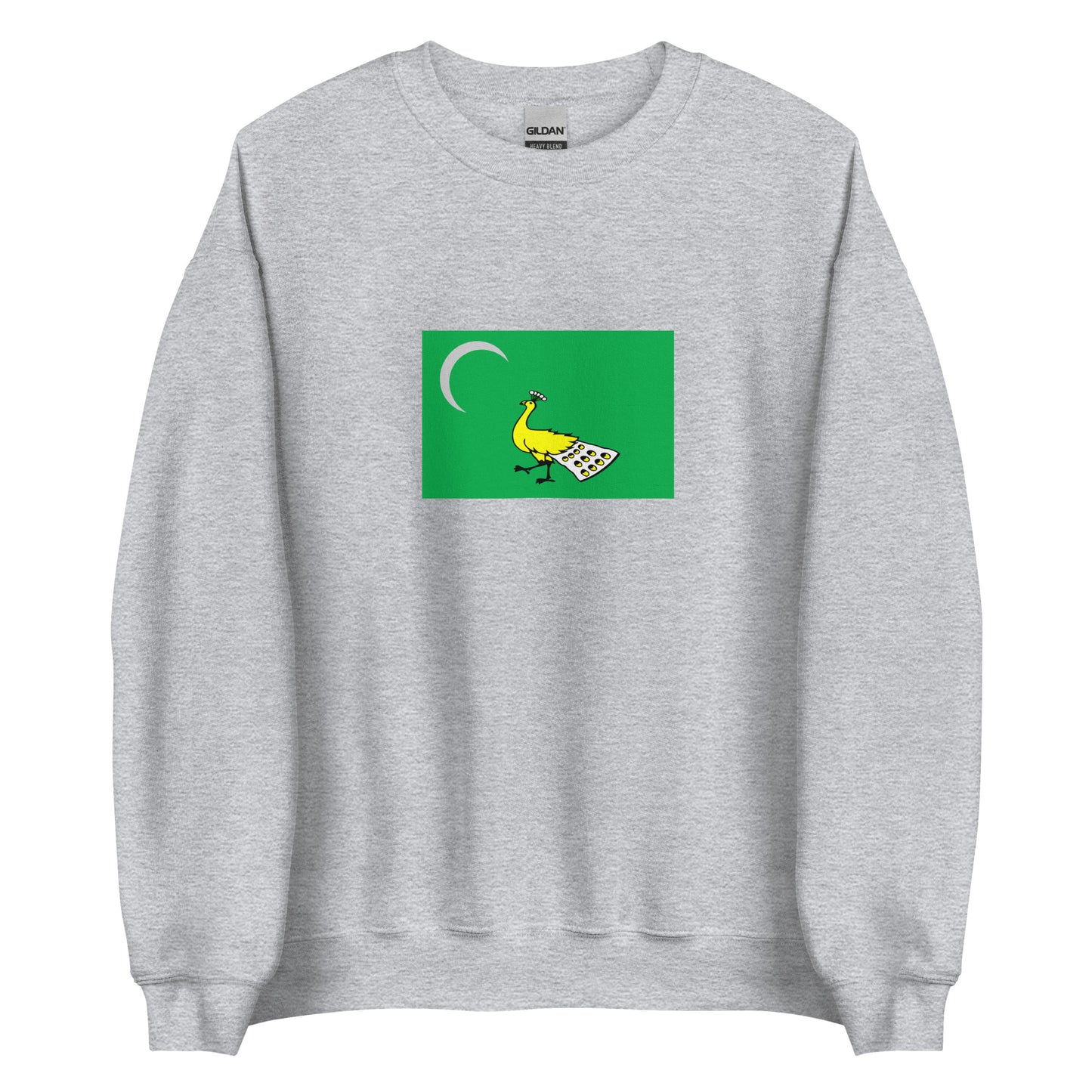 Iran - Ghazvanid Dynasty I (1002-1031) | Historical Iran Flag Interactive Sweatshirt