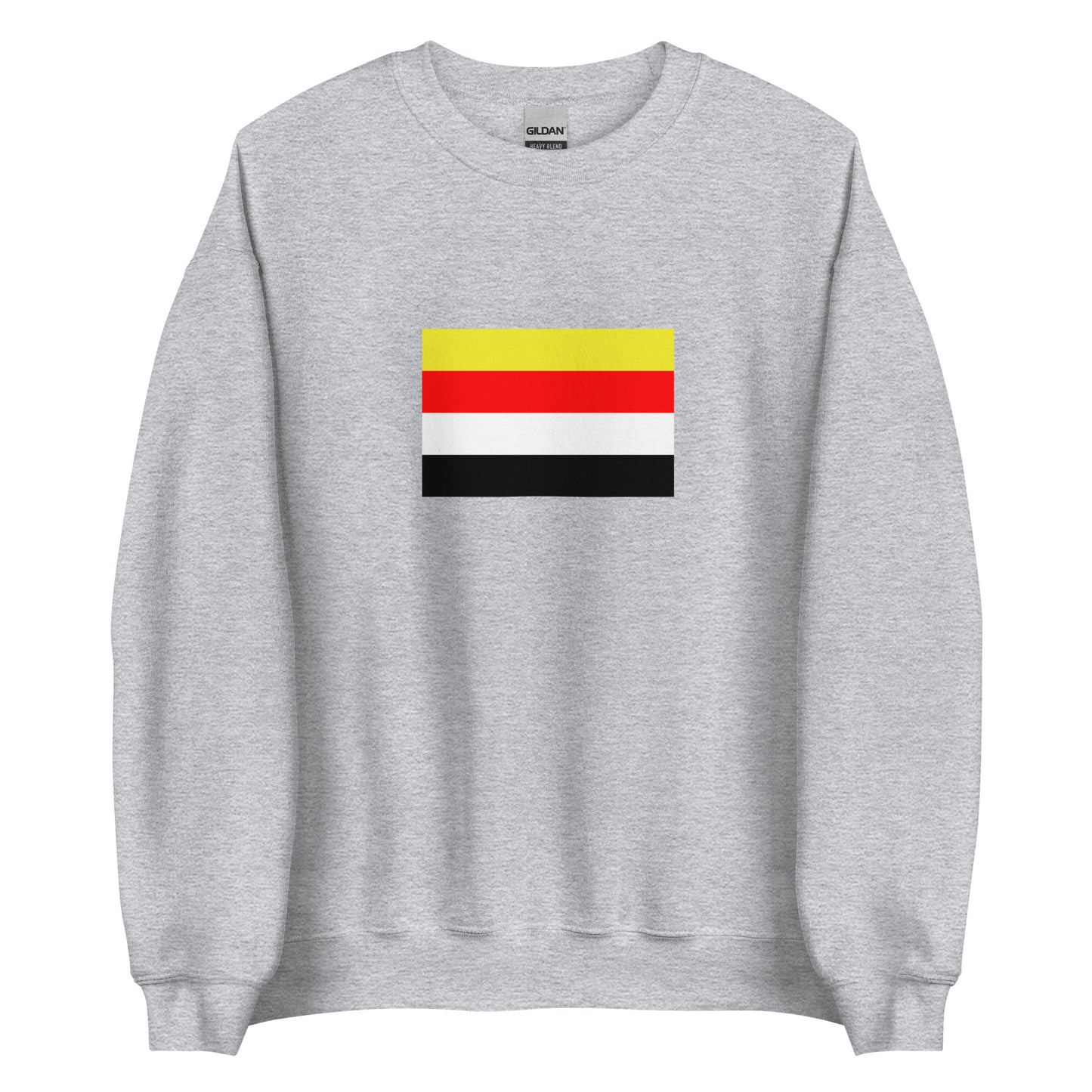 Indonesia - Sultanate of Buton (1330-1960) | Historical Indonesian Flag Interactive Sweatshirt